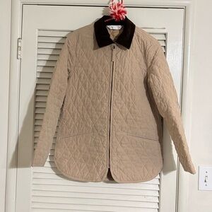 Casual Corner Annex Barn  Jacket Coat corduroy collar  size 8